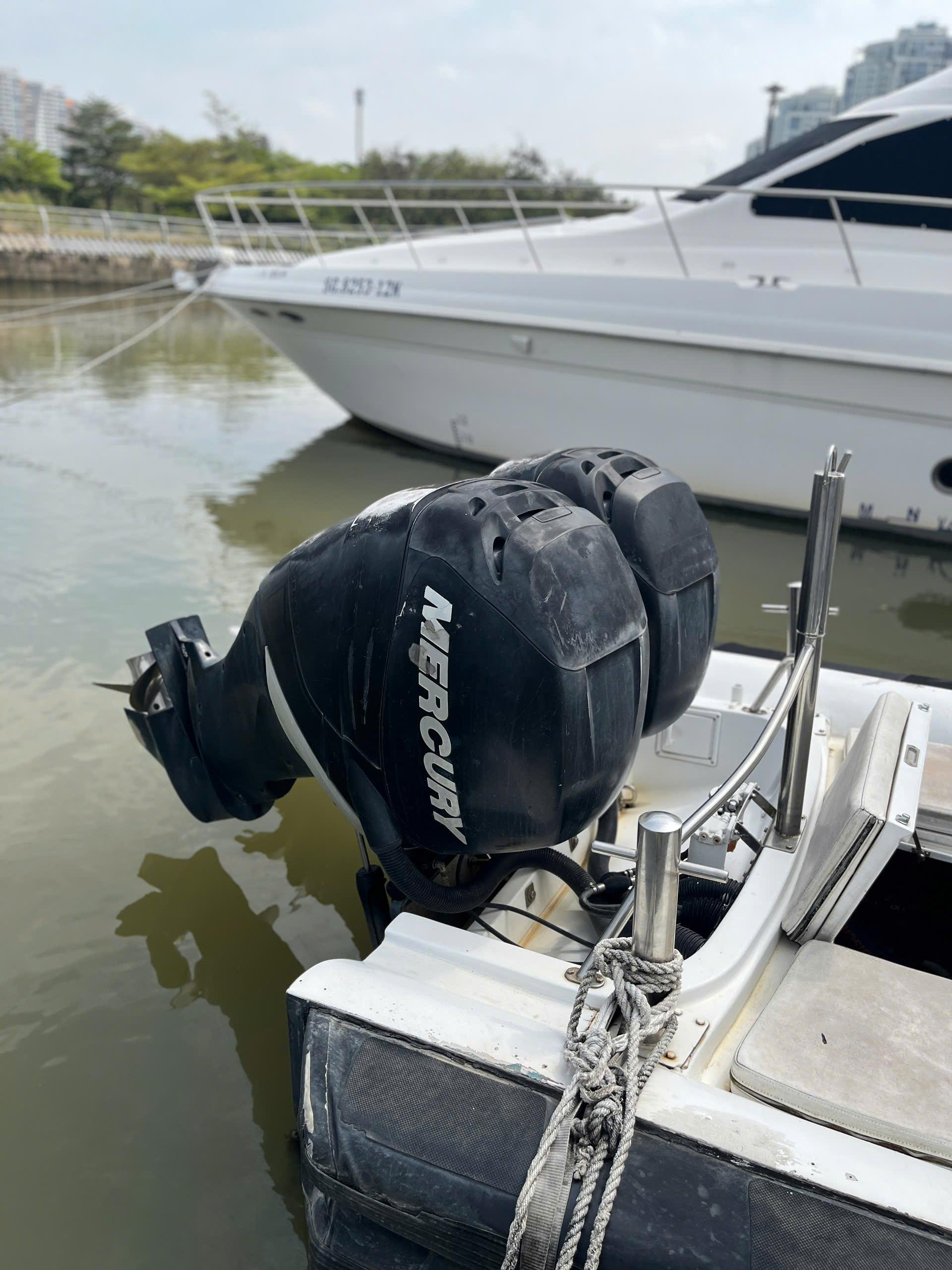 Sửa máy Mercury 250 toàn diện