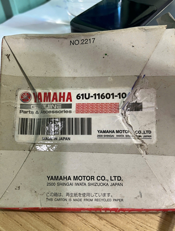 Séc măng YAMAHA 115–130HP mã 61U-11601-10 – Phục hồi áp suất nén, tối ưu công suất động cơ