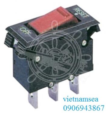 Thermal toggle switch, resettable model