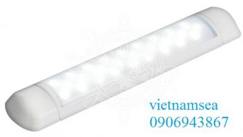 LED fluorescent light, watertight free-standing version