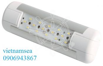 Slim LED light, shock-resistant version