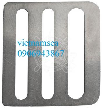 3-slit stainless steel buckle