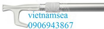 Aluminium telescopic boat hook