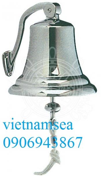 Type-approved chromed brass bell