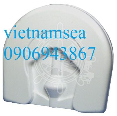 Horseshoe lifebuoy supplied with accessories. Type-tested in compliance with Ministerial Decree 385-99