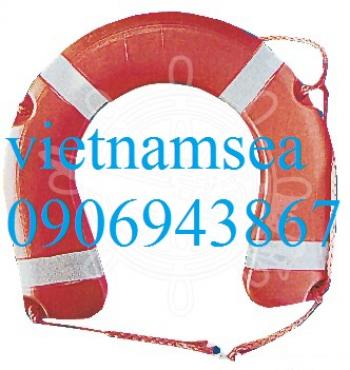 Horseshoe lifebuoy type-tested according with Ministerial Decree 385-99