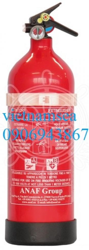 ANF fire extinguisher with AFFF MED type-tested foam,
