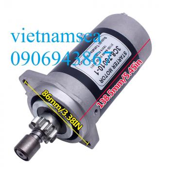 3C8-76010-1 Động cơ khởi động cho Suzuki Tohatsu Mercury Outbord Motor 18319 853805T03 31100-94400 31100-96311 3C8-76010