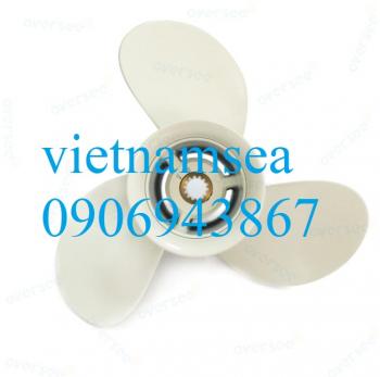 OVERSEE Aluminum Propeller 362-64108-0-1 3X9.2X9.8 Right White 9.9, 15, 18 HP For Fitting TOHATSU Outboard