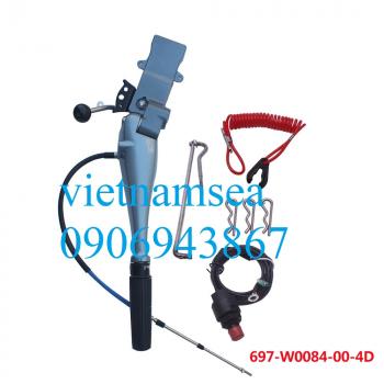 663-42111 Steering Tiller Handle Assembly For Yamaha Outboard Motor 2T 69D Enduro E60HMHD ;697-W0084-00-4D;697-W0084; 48HP 55HP