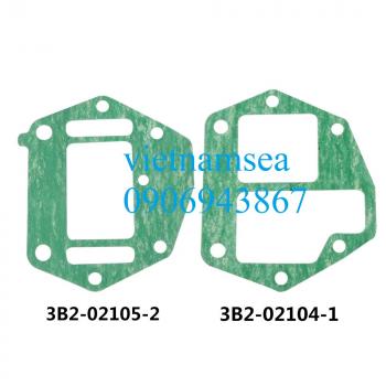 3B2-02105 & 3B2-02104 Gasket Kit For Tohatsu Outboard Motor Hangkai Hidea 2T 10HP 9.8HP 8HP Mercury 80366312 ;80366311