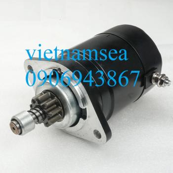 346-76010 Starter Motor 9 Tooth For Tohatsu Outboard Motor M25C M30C M40C 346-76010-0;34760100, 334760100M, 346760100