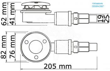 Drain plug with IC automatic sensor