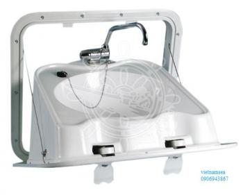 ABS wall foldable sink