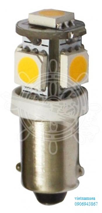 LED bulb for lights, courtesy lights and navigation lights, BA9S screw