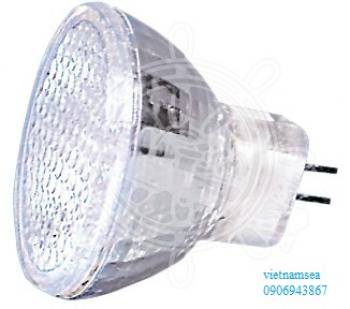 Halogen bulbs with dichroic reflector, G4 connection