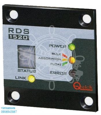 QUICK battery charger control panel