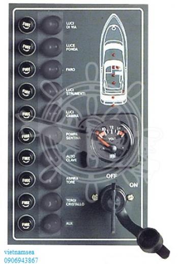 Watertight electric control panel 1