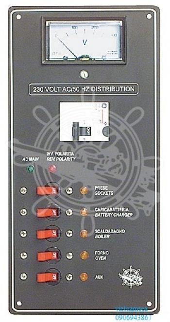 AC power control panel, 220 V 1