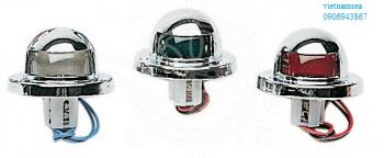 Utility navigation lights made of chromed ABS