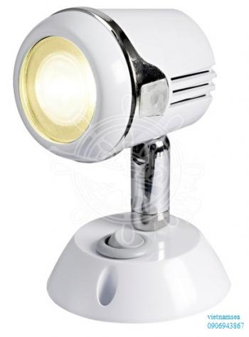 Articulated spot light with switch