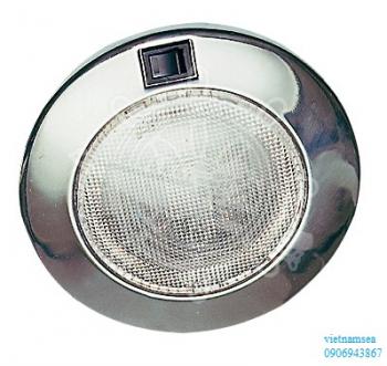 Built-in spotlight, round