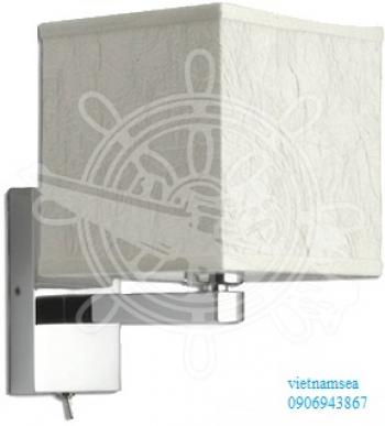 FORESTI E SUARDI vertical mounting bedside light, made of diecast brass (articulating version)