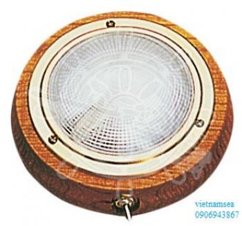 Spotlight made of teak